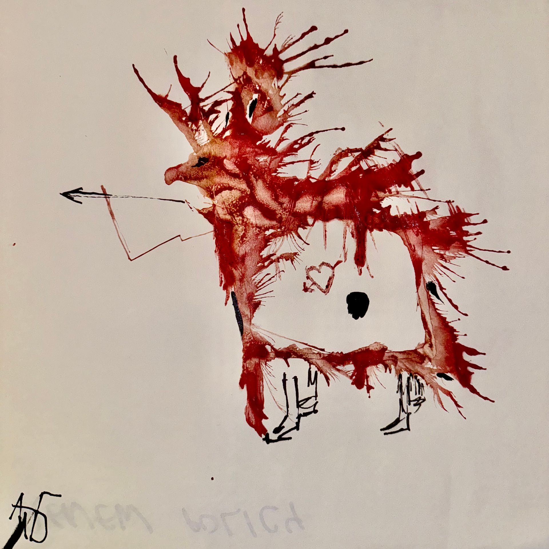 Love is a deer from hell